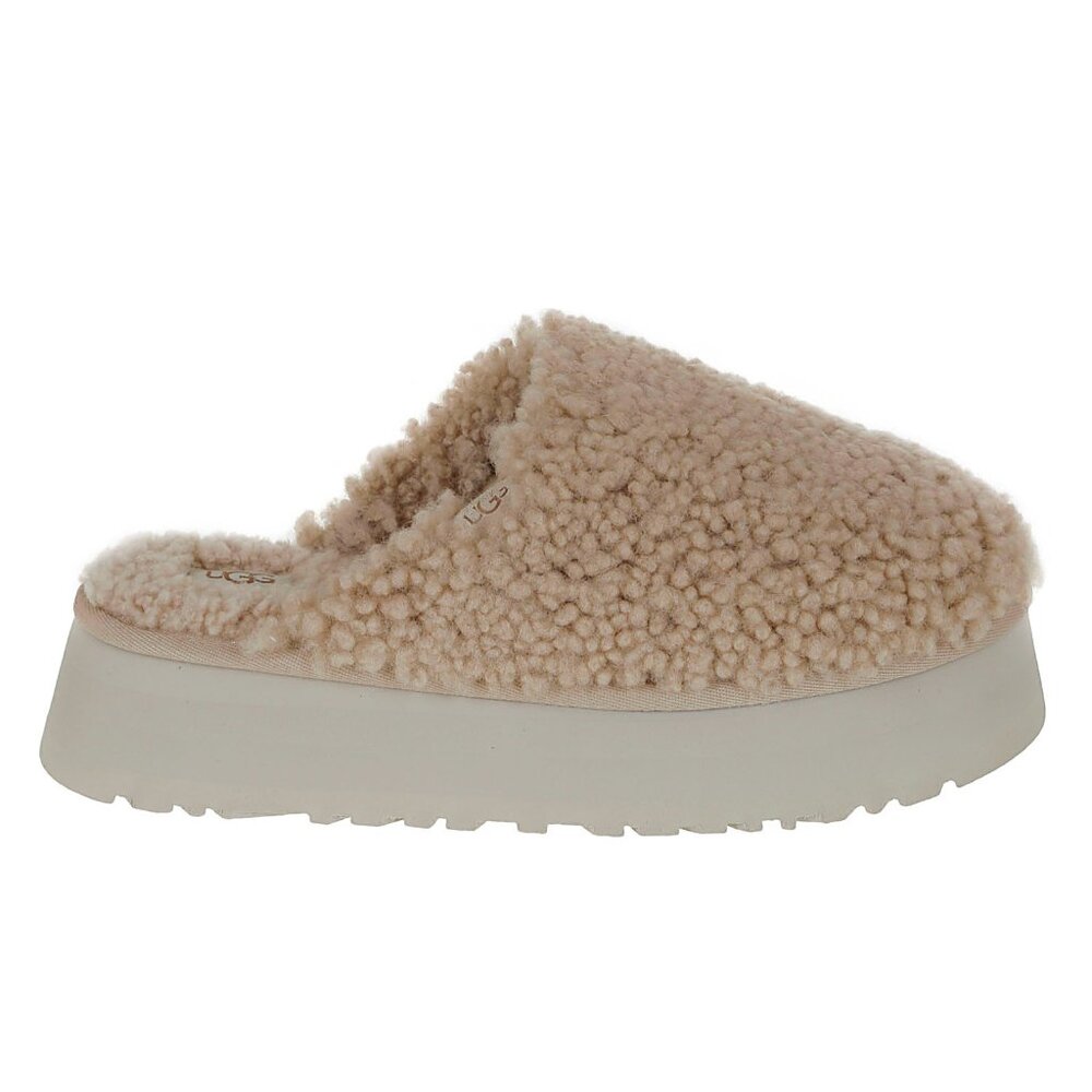 Ugg Maxi Curly Platform Slippers Slides Size 8 - image 1